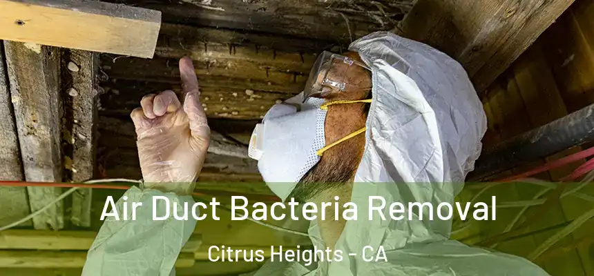 Air Duct Bacteria Removal Citrus Heights - CA