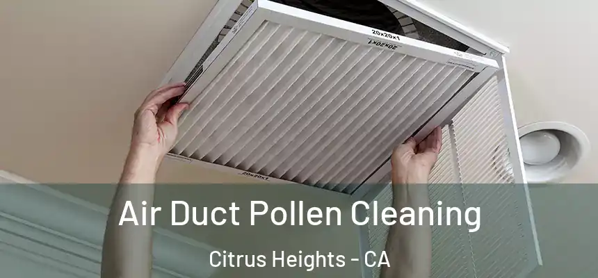 Air Duct Pollen Cleaning Citrus Heights - CA